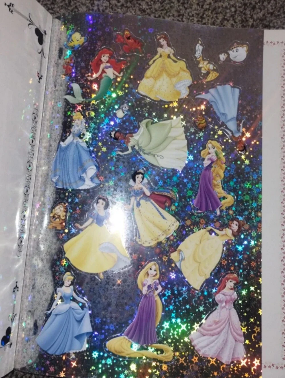 NEW 2013 Disney Princess Sticker Book Treasury, Over 350 Stickers Included!